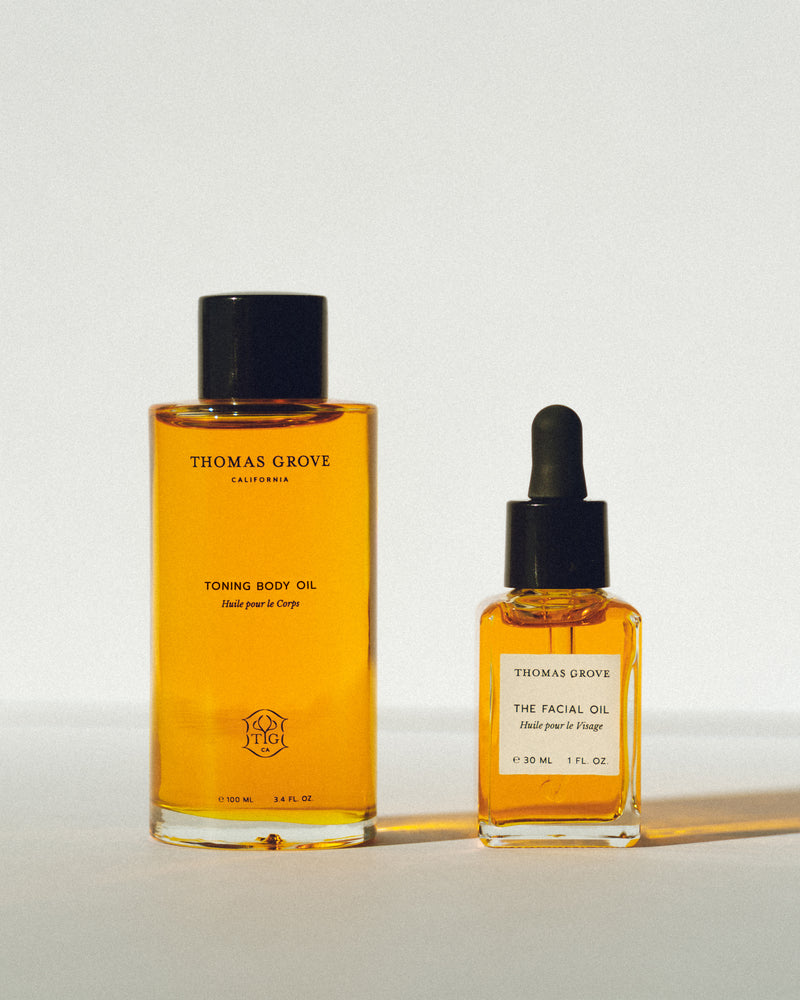 THE FACIAL OIL + TONING BODY OIL BUNDLE