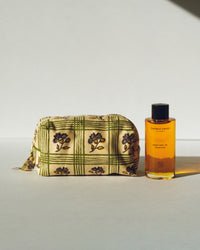 TONING BODY OIL + CASEY HILL STUDIO X THOMAS GROVE SKIN MIMI CHINTZ COSMETIC BAG BUNDLE